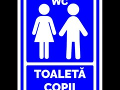 Semn de toaleta copii