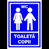 Semn de toaleta copii